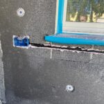 Sistemazione tettoia e termocappotto