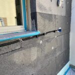 Sistemazione tettoia e termocappotto