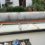 Sistemazione tettoia e termocappotto