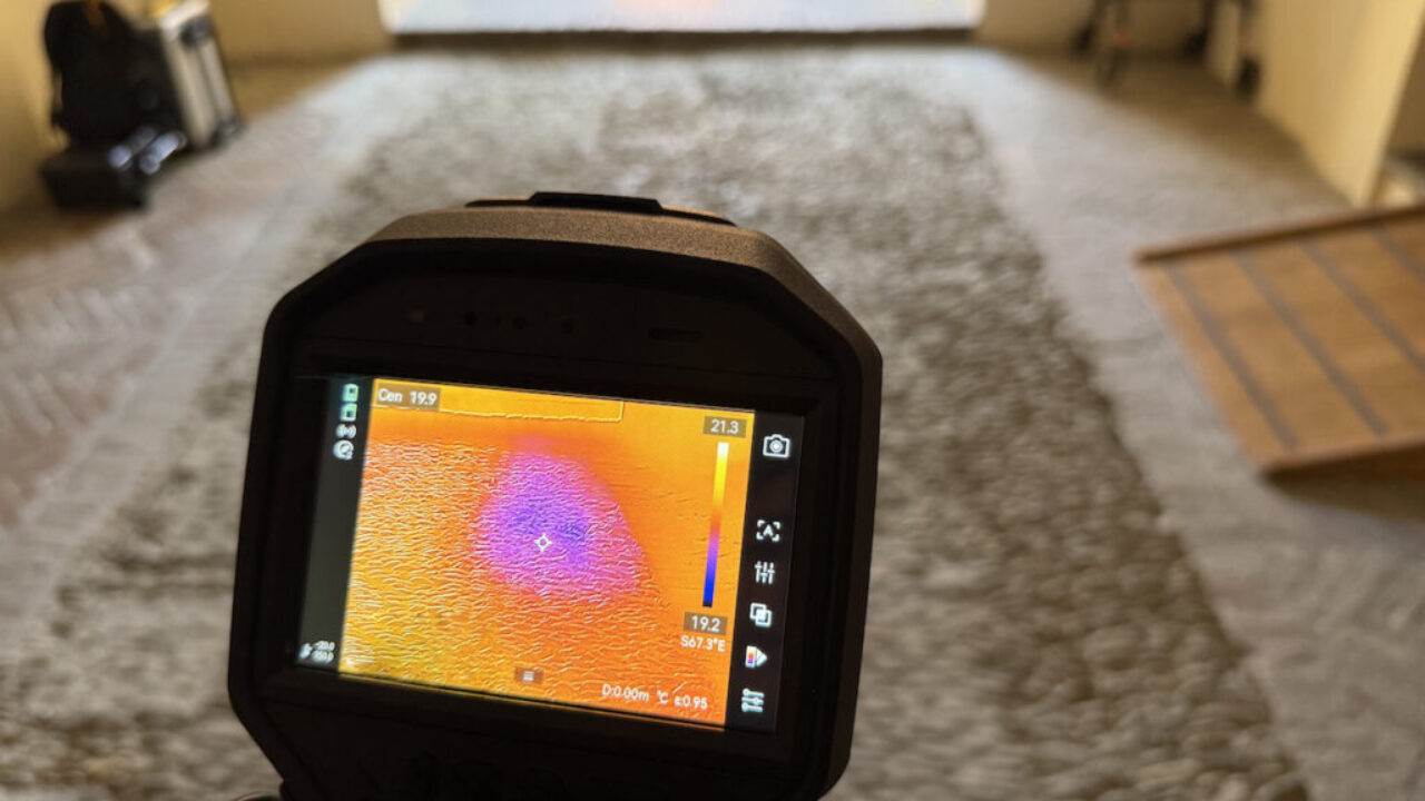 foto termocamera sito ricerca perdite